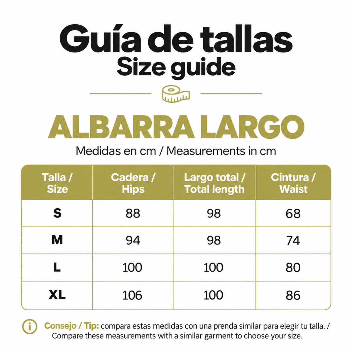 Pantalón largo ALBARRA