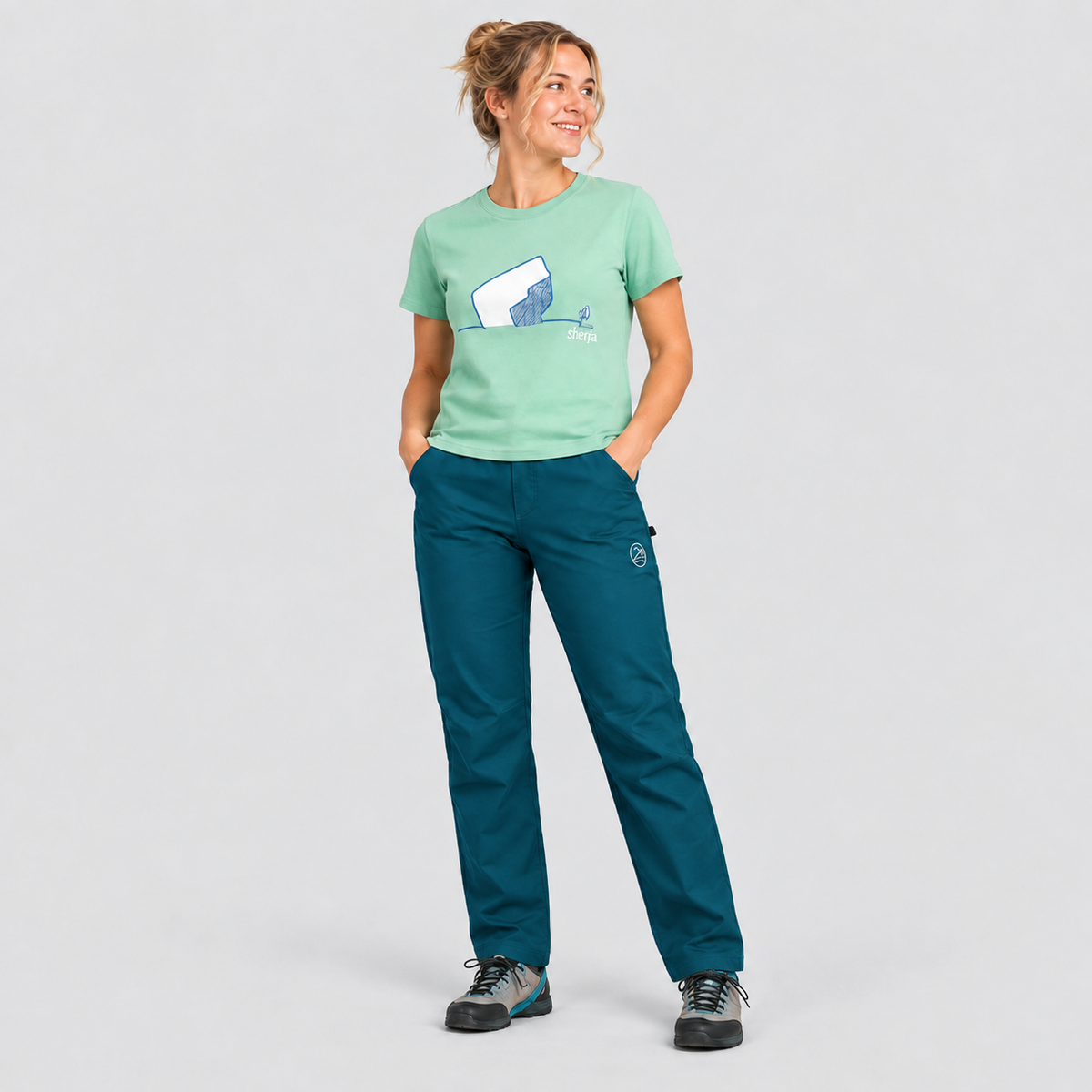 Pantalón largo con goma PERLES