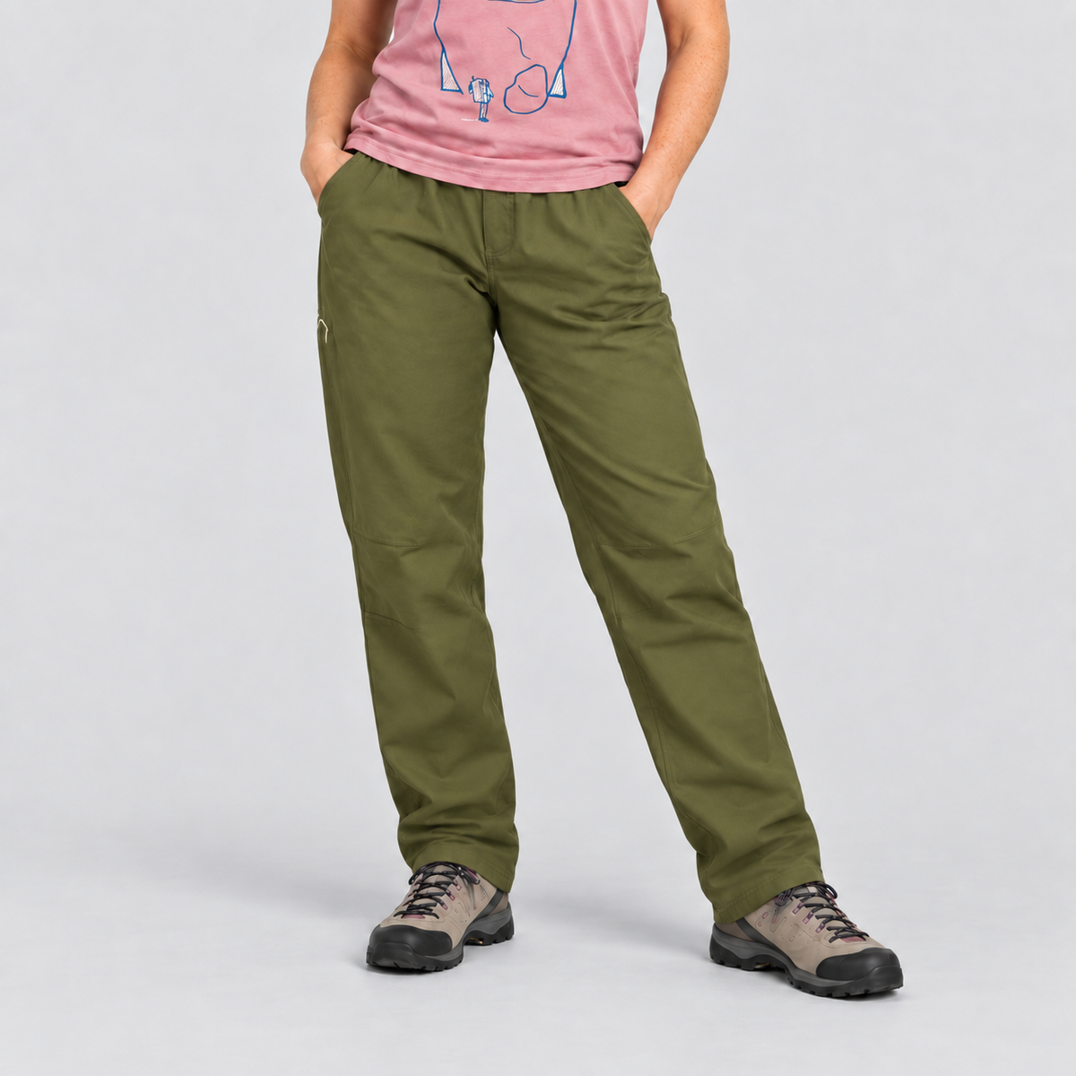 Pantalón largo con goma PERLES