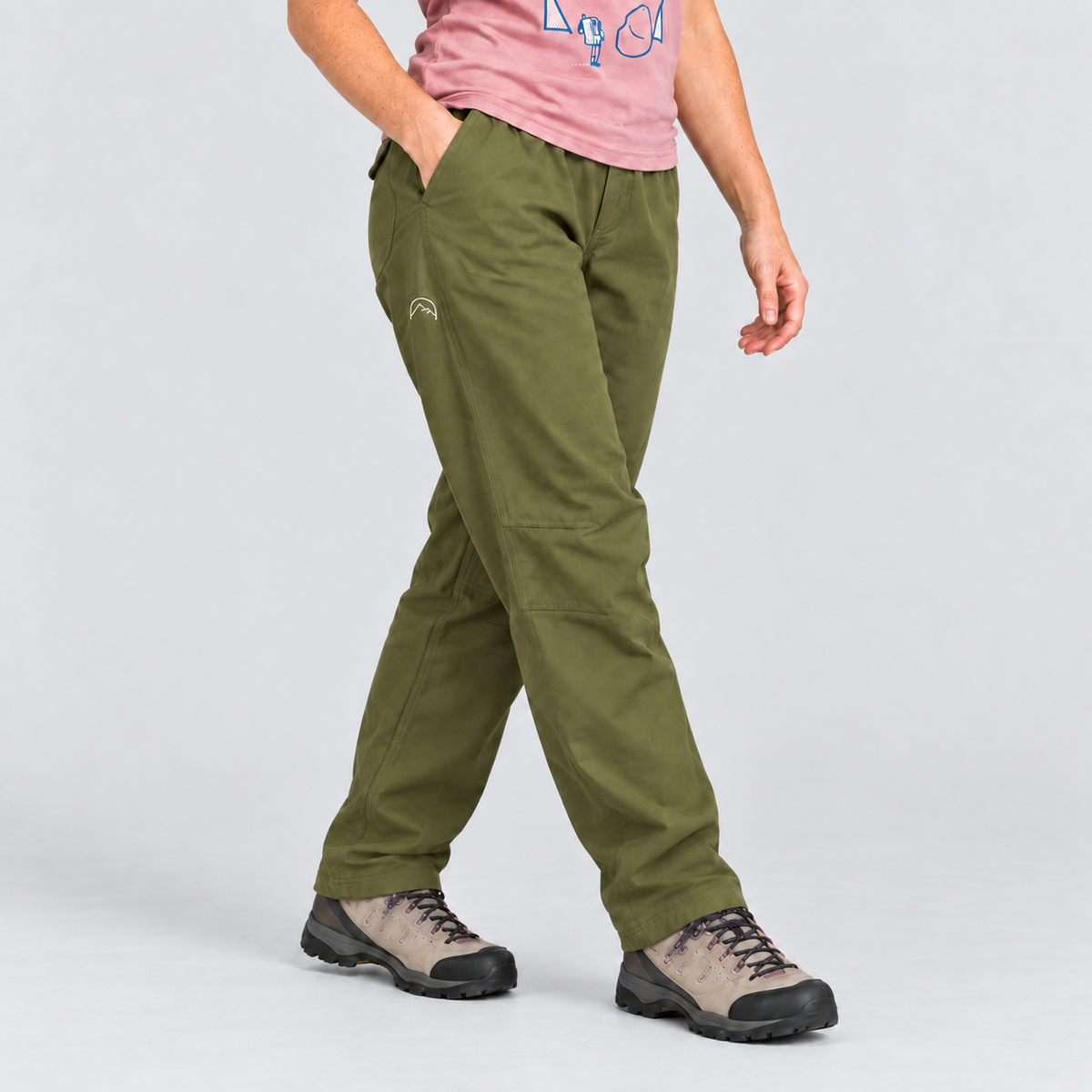 Pantalón largo con goma PERLES