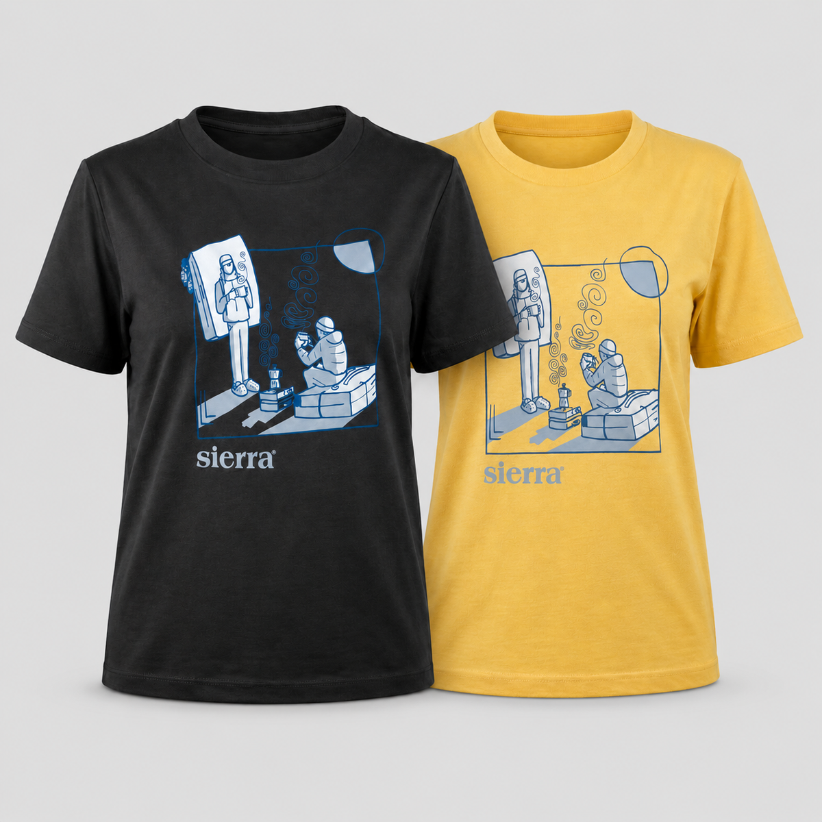 Women's T-Shirt COFFEE CLIMB