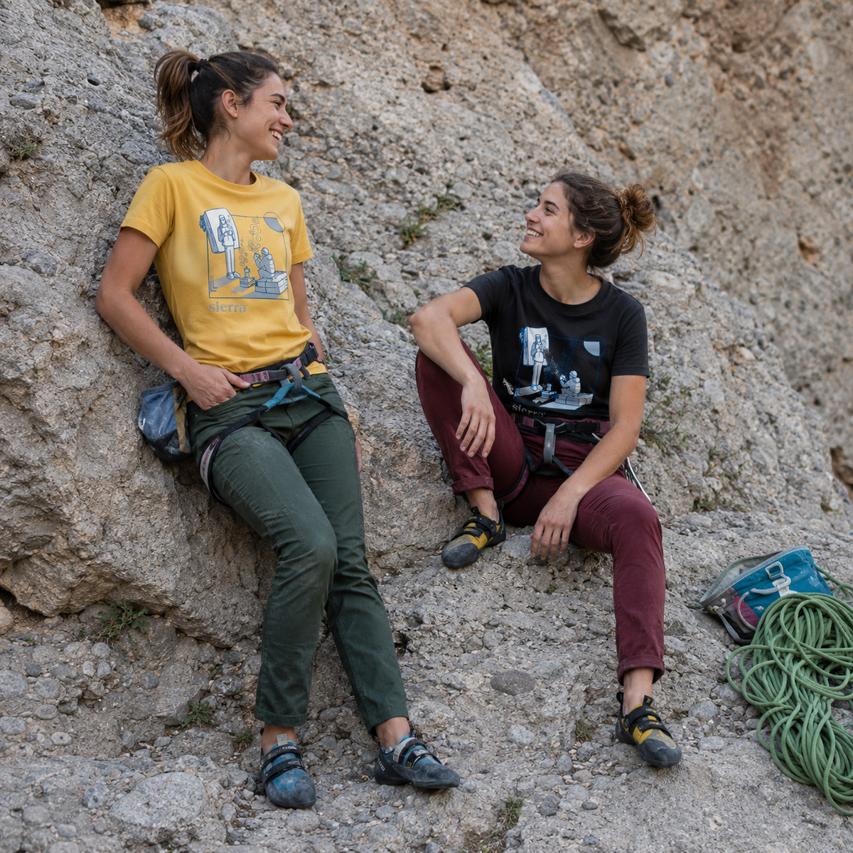 Women's T-Shirt COFFEE CLIMB