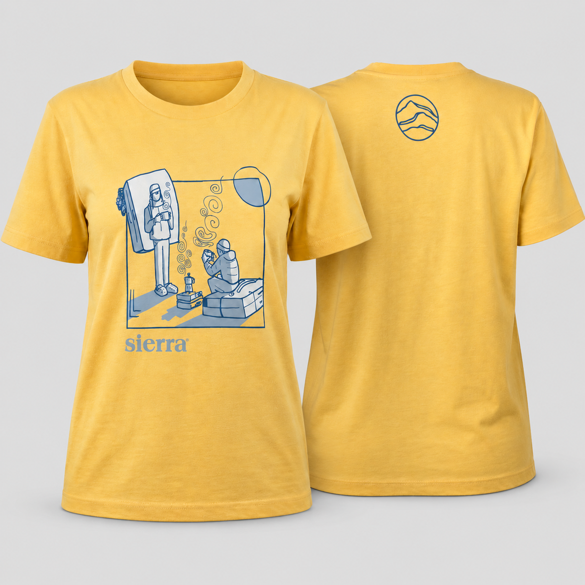 Women's T-Shirt COFFEE CLIMB