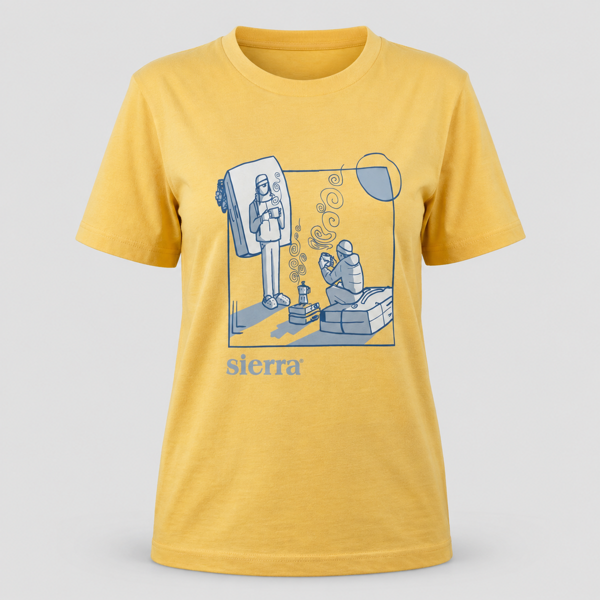 Women's T-Shirt COFFEE CLIMB