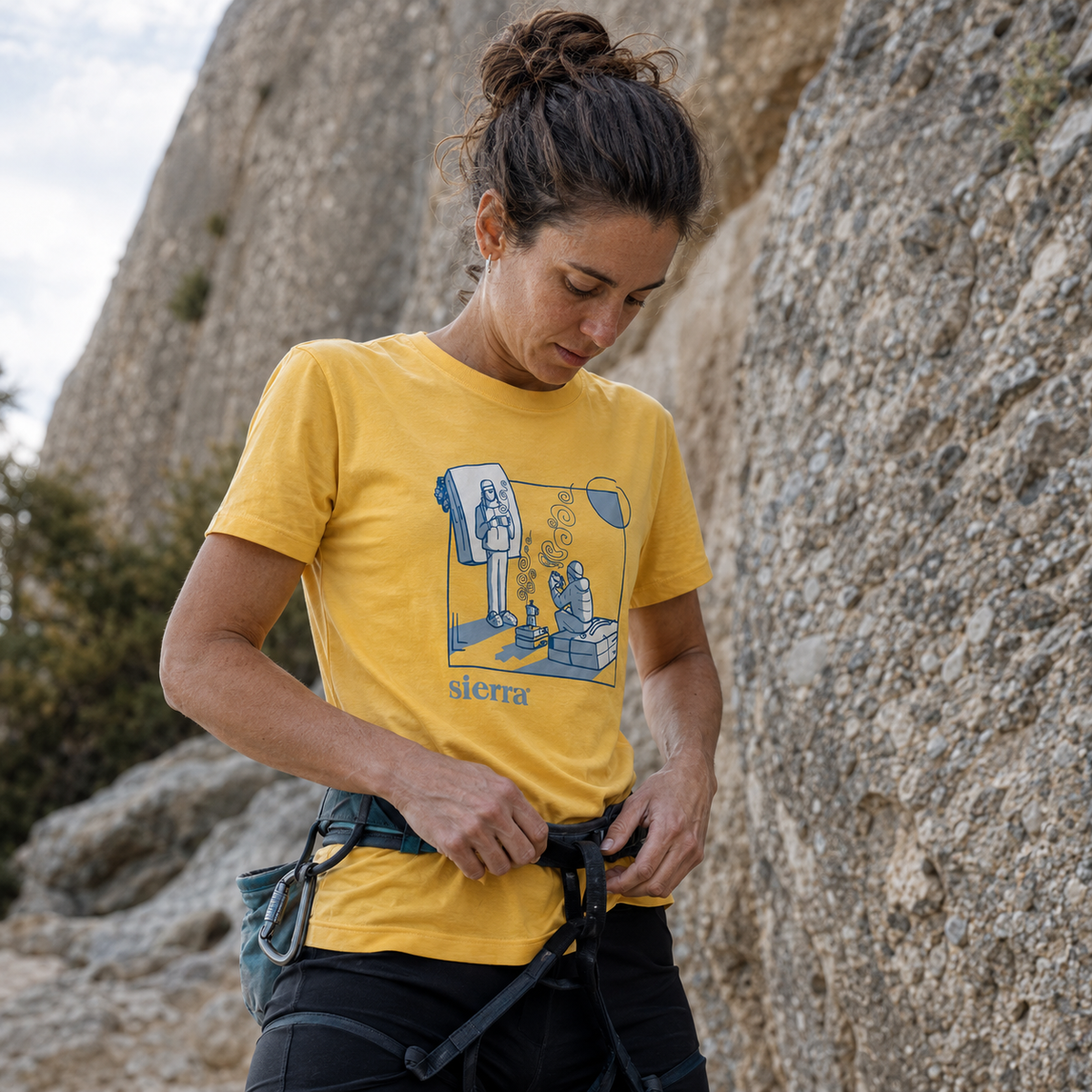 Women's T-Shirt COFFEE CLIMB