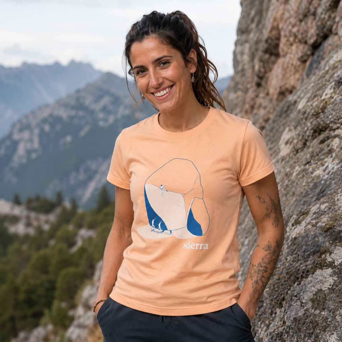 Camiseta Mujer TSUNAMI